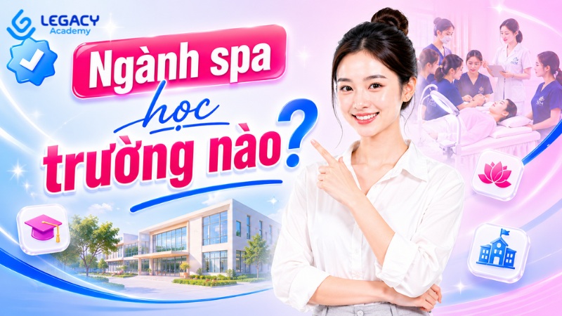 ngành spa học trường nào