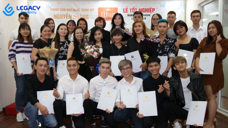 Trung tâm JBart đào tạo spa tại TPHCM uy tín chất lượng