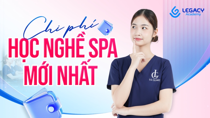 chi phí học nghề spa
