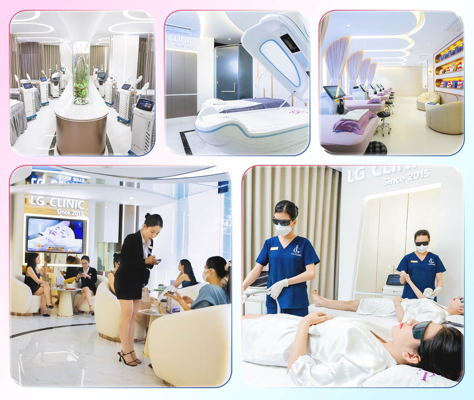 cơ sở vật chất xịn xò cho học viên thực hành