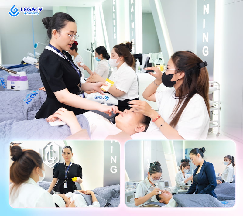 học nghề spa tại Legacy Academy