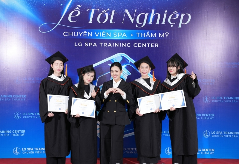 spa vừa học vừa làm tp.hcm lg spa training center