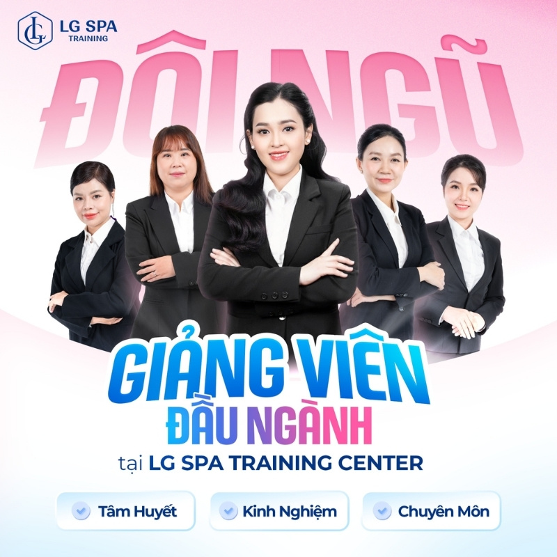 học spa dễ dàng với đội ngũ giảng viên uy tín