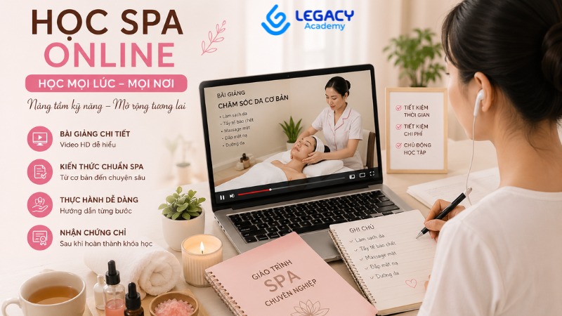 Học spa online