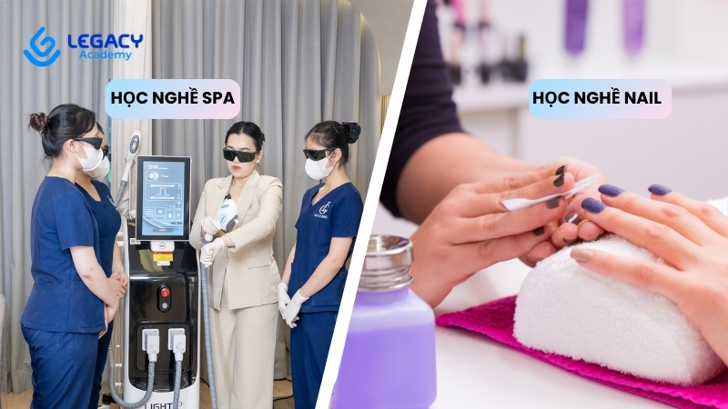 nên học nail hay spa