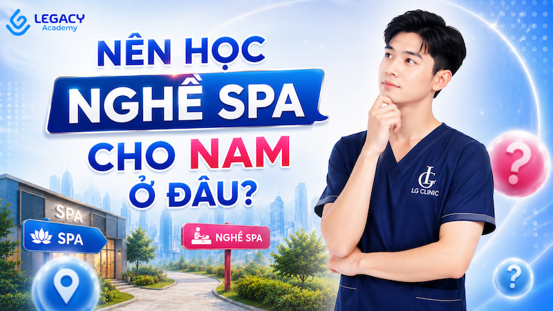 Nên học nghề spa cho nam ở đâu