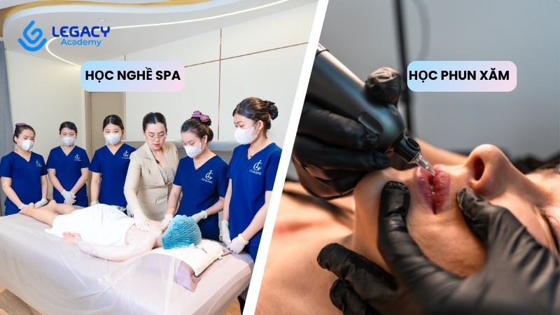 nên học nghề spa hay phun xăm