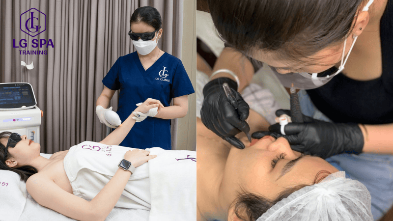 nên học nghề spa hay phun xăm