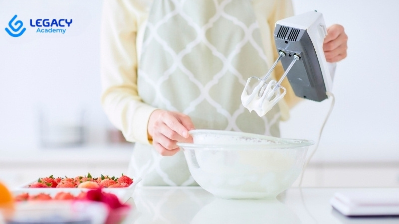 nghỉ học sớm làm nghề ẩm thực