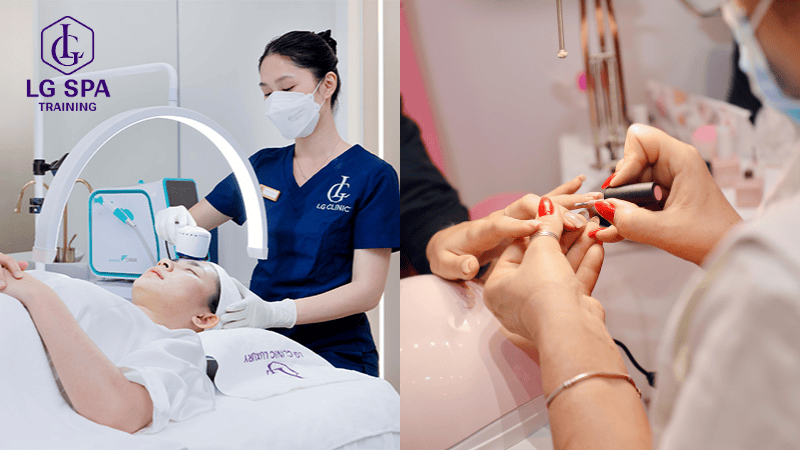 thách thức của nghề nail và spa