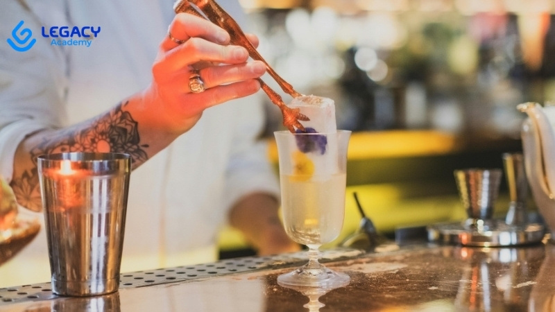 học nghề pha chế ở tuổi 15