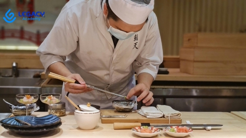 học nghề đầu bếp ở tuổi 15