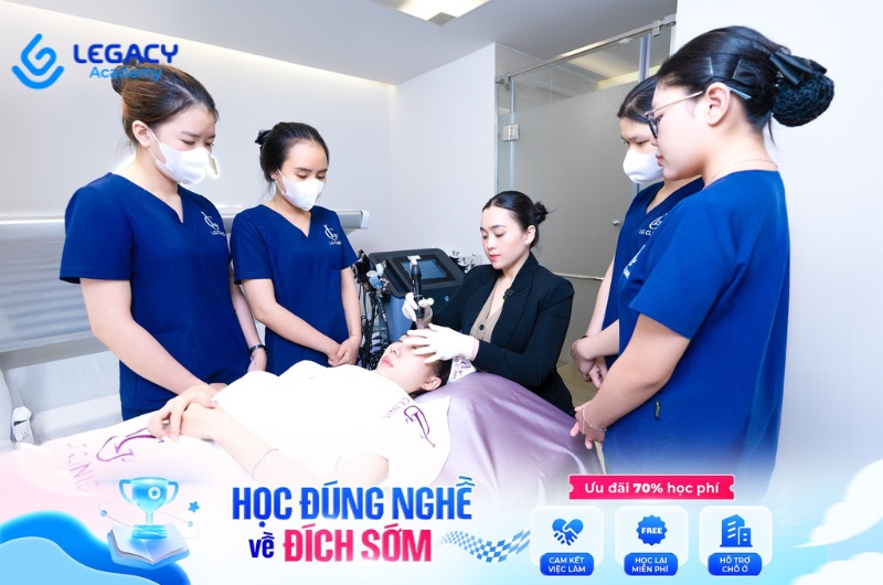 19 tuổi học nghề spa