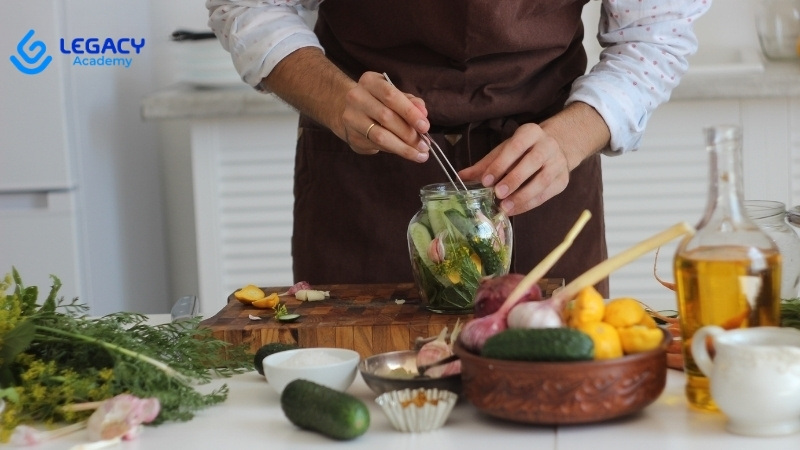 học nghề đầu bếp ở tuổi 19