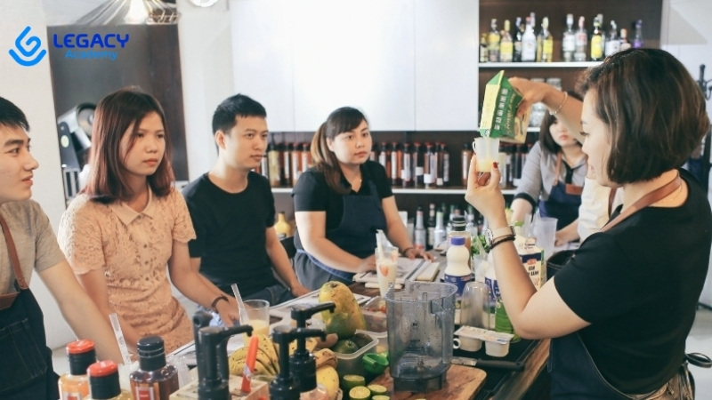 học nghề pha chế ở tuổi 21