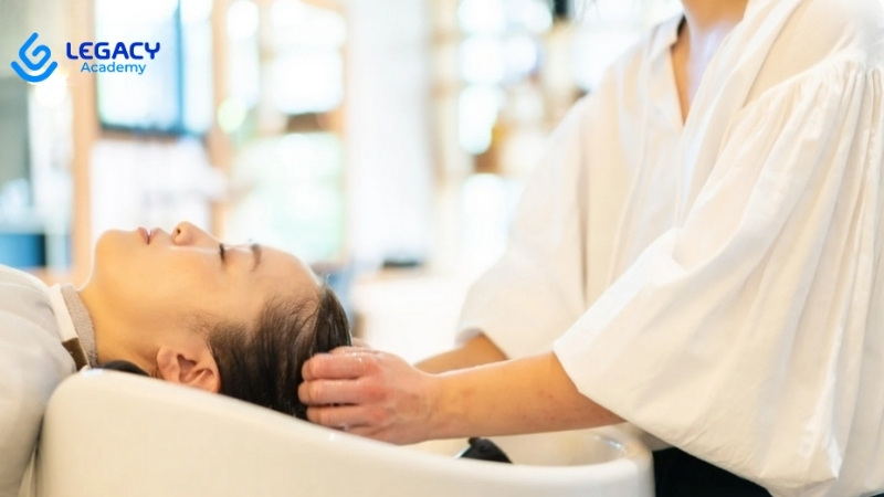 học nghề gội đầu dưỡng sinh ở tuổi 34