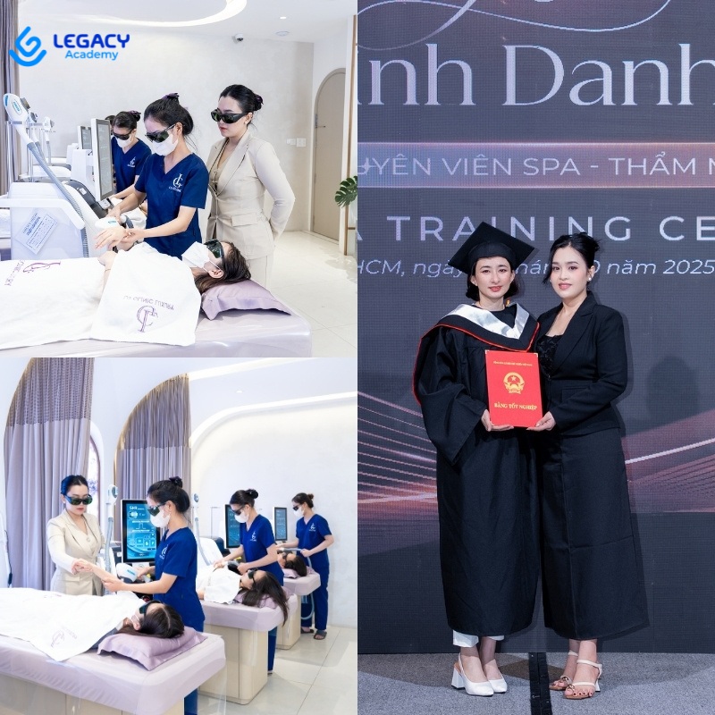 học nghề spa làm đẹp dễ xin việc cho nữ