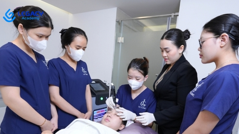 học nghề spa lương 15 triệu hấp dẫn