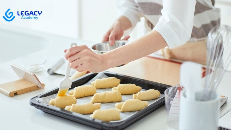 học hết lớp 9 học nghề làm bánh