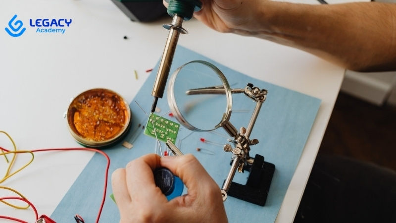 Học nghề sửa chữa điện tử lương cao không lo thất nghiẹp