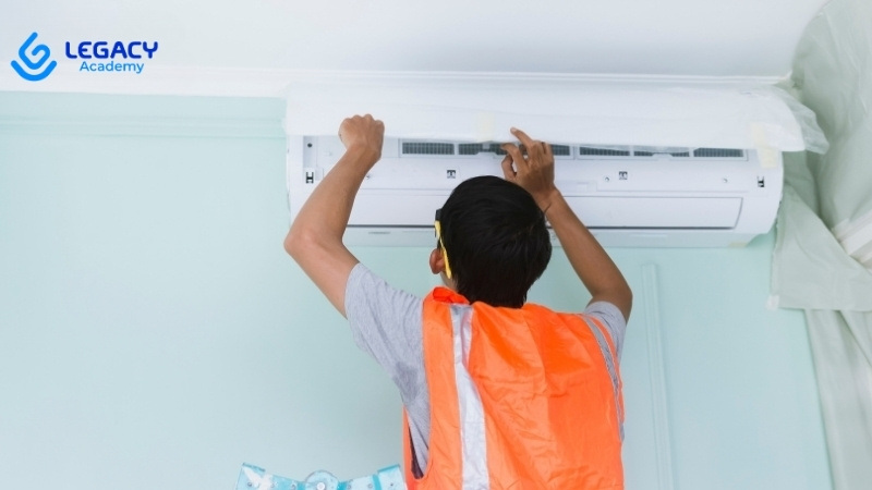 học nghề sửa điện lạnh thu nhập hấp dẫn