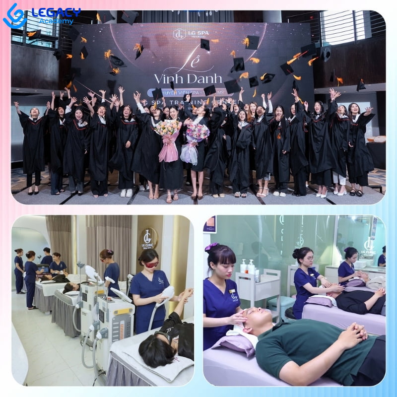 Học nghề spa chuyên nghiệp tại Legacy Academy
