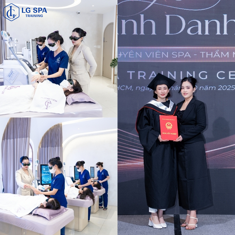 học nghề spa làm đẹp dễ xin việc cho nữ