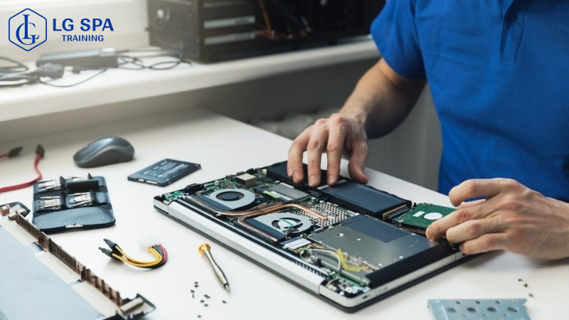 học nghề sửa chữa máy tính ở tuổi 19