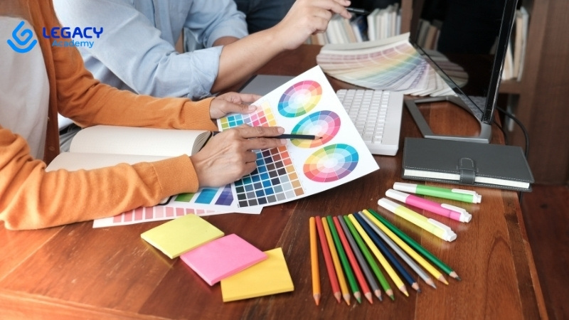 người thiết kế đồ họa không cần bằng đại học