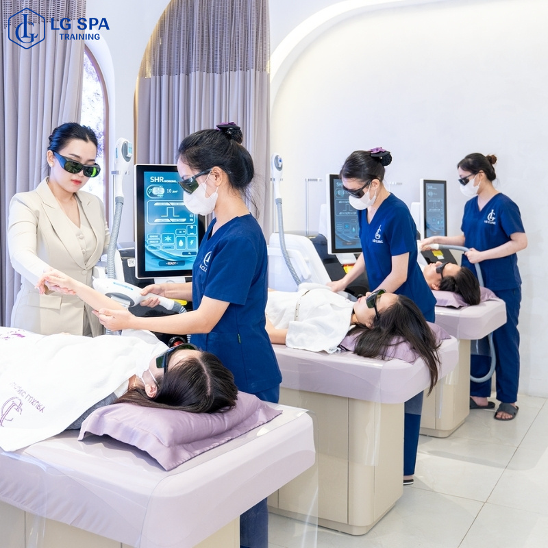 làm nghề spa lương 30 triệu hông cần bằng cấp