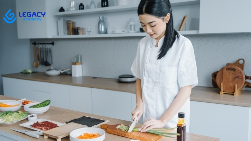 nghề đầu bếp cho ngừoi trầm tính