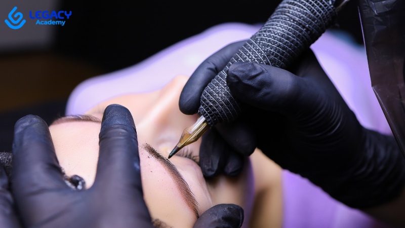học nghề phun xăm thẩm mỹ cho nữ ngắn hạn