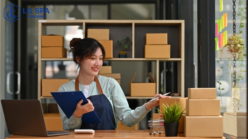 Bán hàng online tay trái