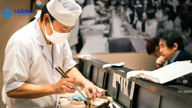 học nghề đầu bếp cho nam không cần bằng cấp