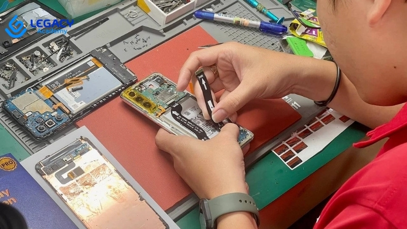 Học nghề sửa chữa điện thoại