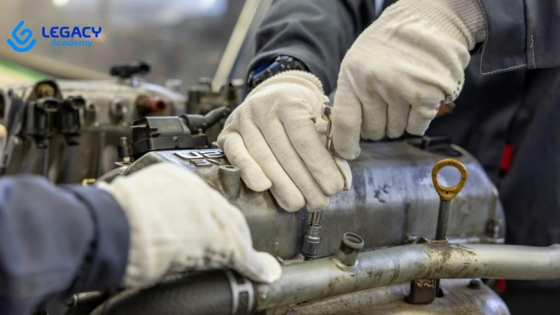 Vừa học nghề vừa làm ngành cơ khí