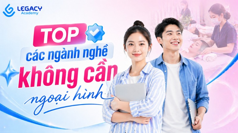 các ngành nghề không cần ngoại hình