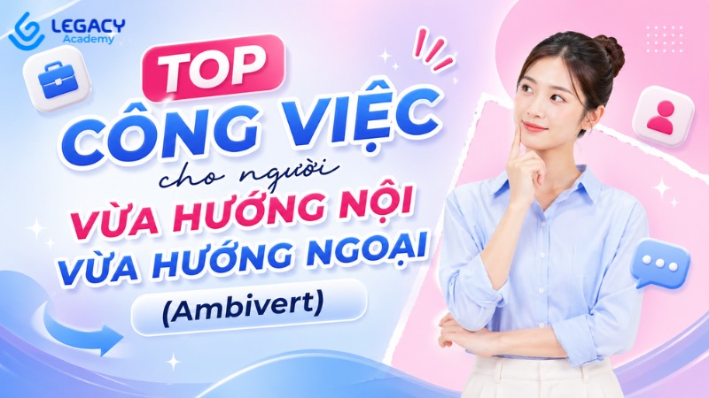 công việc cho người vừa hướng nội vừa hướng ngoại
