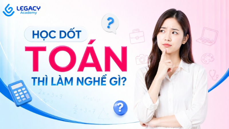 học dốt toán thì làm nghề gì