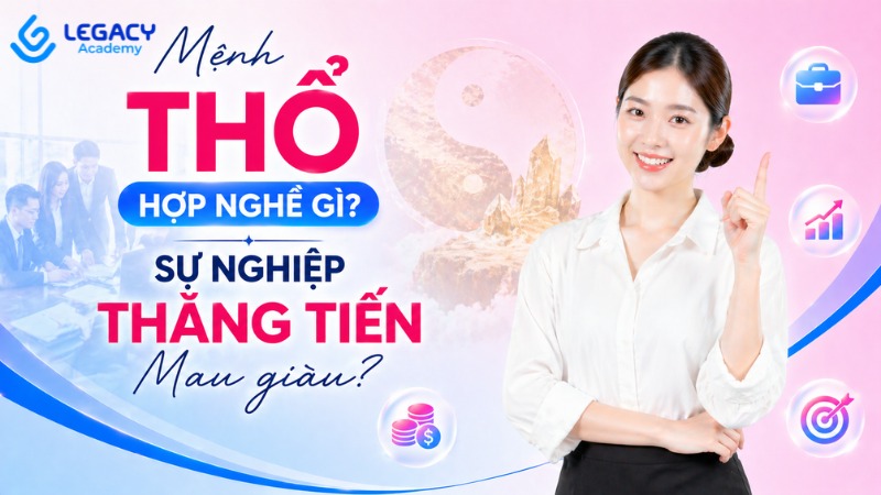 mệnh thổ hợp nghề gì