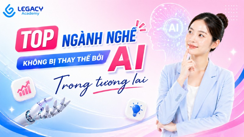ngành nghề không bị thay thế bởi AI
