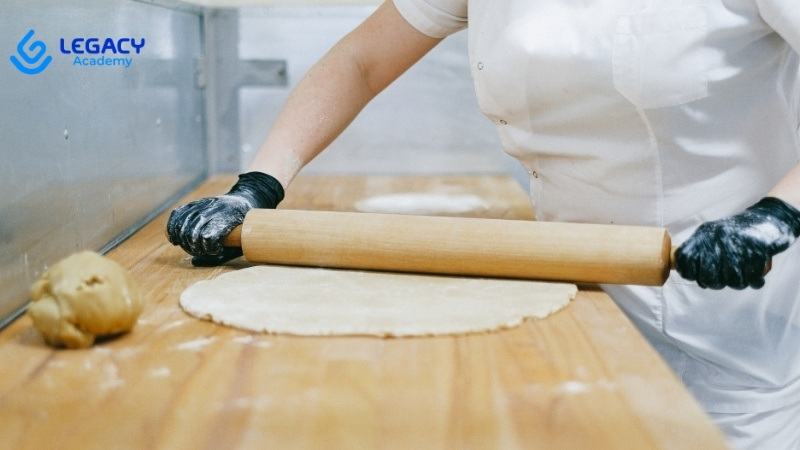 Nghề đầu bếp - làm bánh không cần tiếng anh