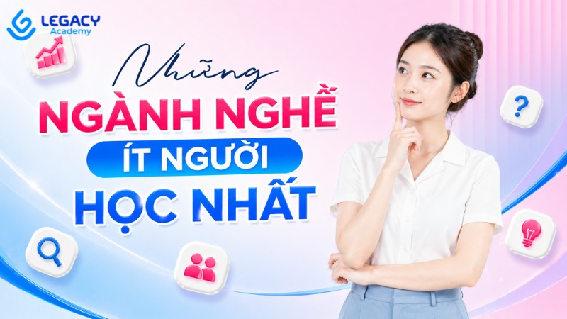 những ngành nghề ít người học nhất