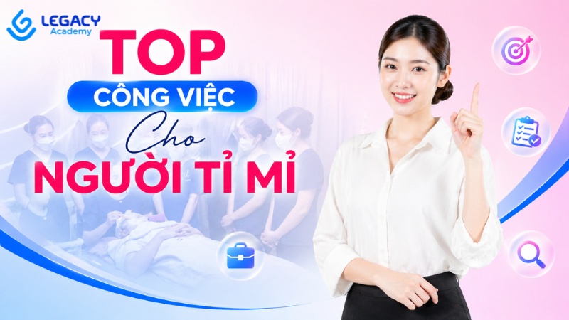 công việc cho người tỉ mỉ
