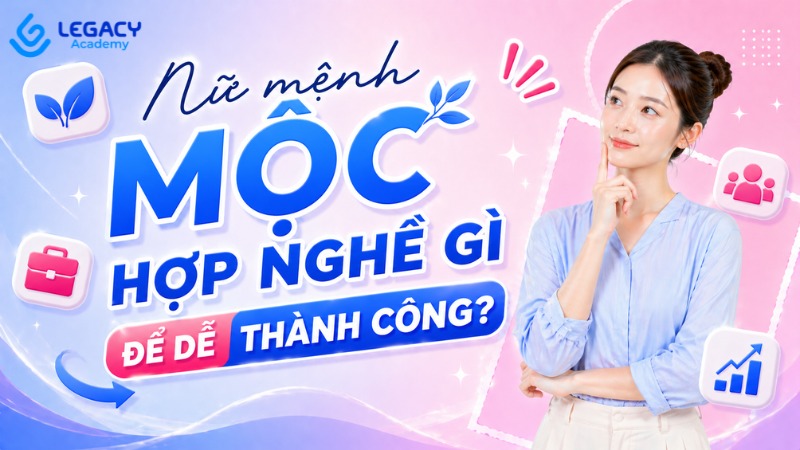 nữ mệnh mộc nên học nghề gì