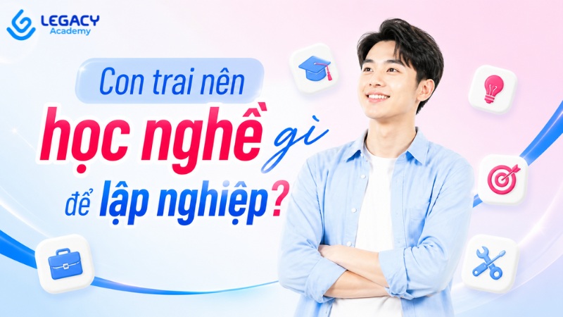 con trai nên học nghề gì