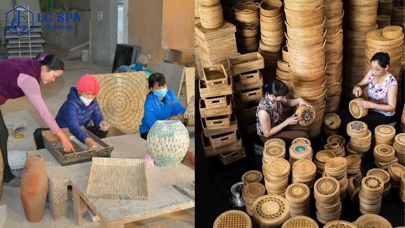 học nghề làm đồ thủ công ở tuổi 45