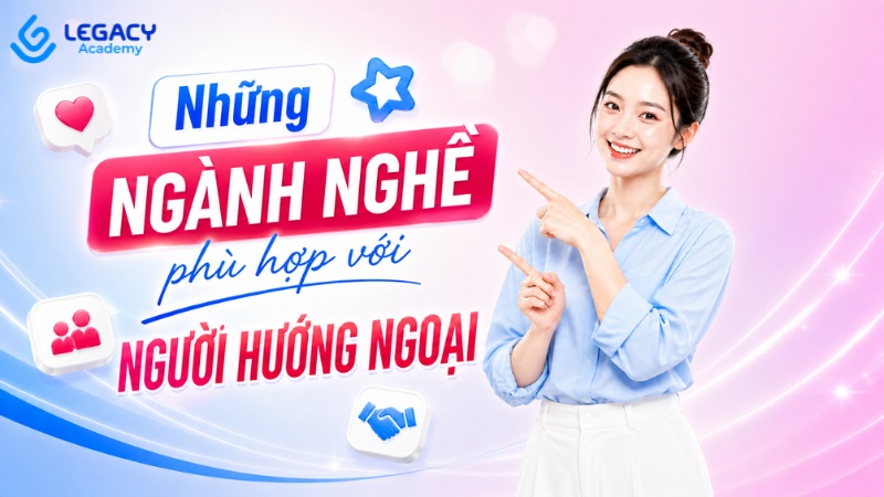 nghề hợp với người hướng ngoại