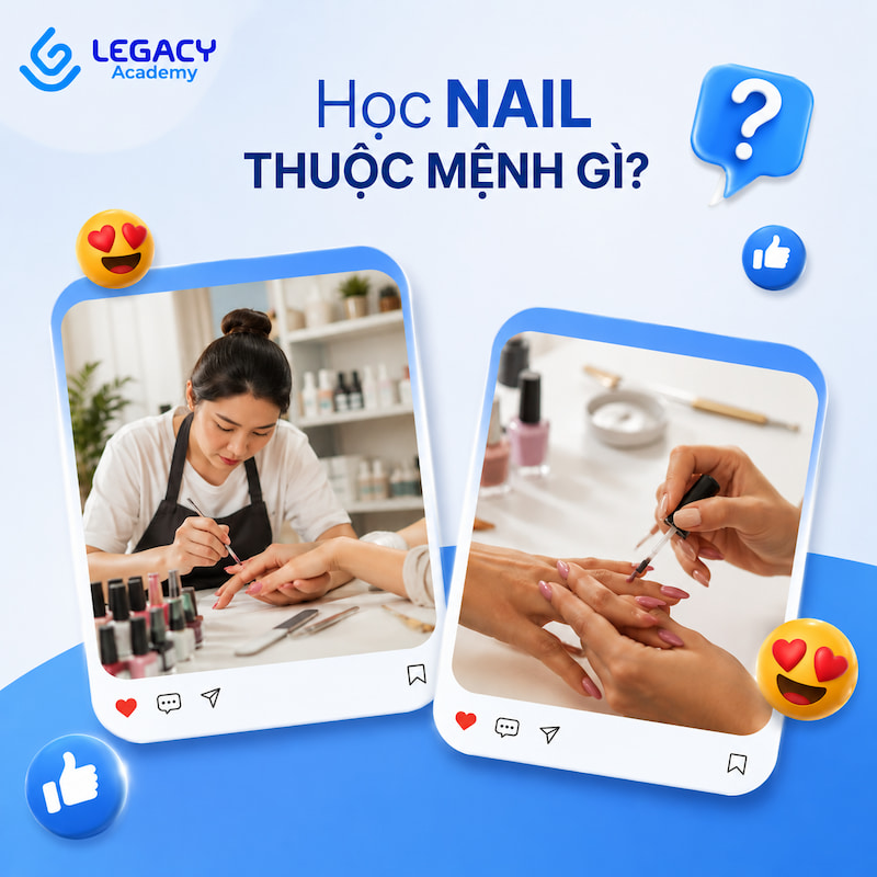 Học nghề nail thuộc mệnh gì