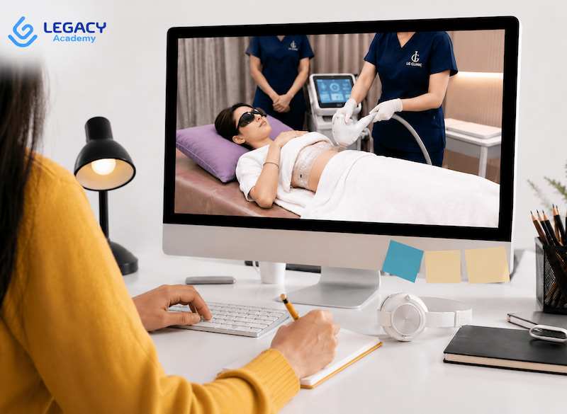 khóa học spa online phù hợp với người ở xa bận rộn